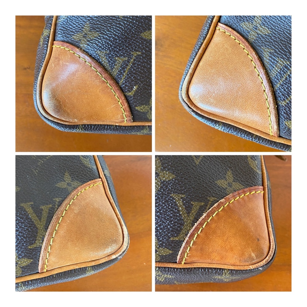 Louis Vuitton Brown Monogram Satchel - Picture 5 of 10